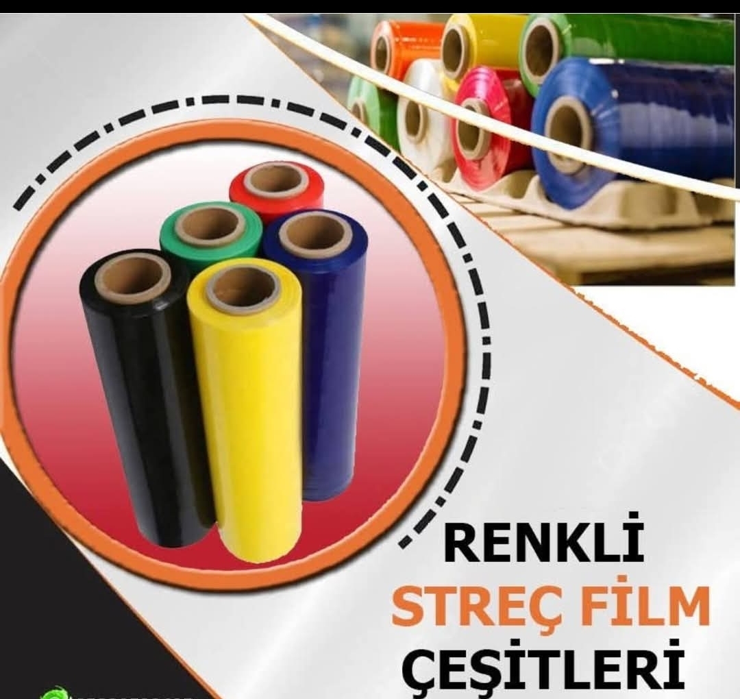 Renkli Streç Film Çeşitleri